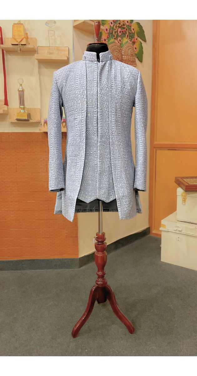 Men's Double Layered Bandhgala