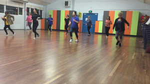 Latin Cardio dance class at South Perth Primary School in South Perth