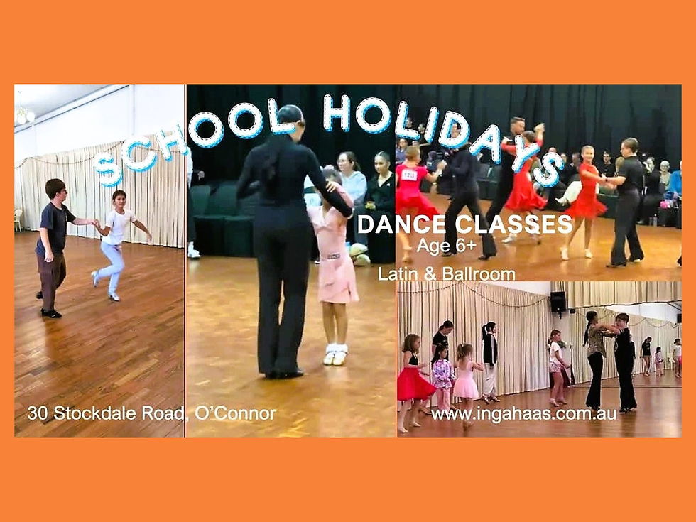 School Holidays Dance Classes