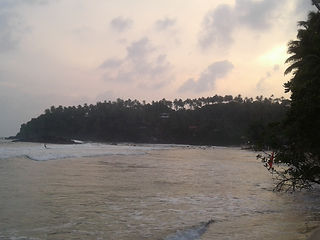 Sri Lanka, Mirissa Beach Sonnenuntergang