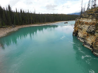 Kanada, Jasper Gletscherfluss