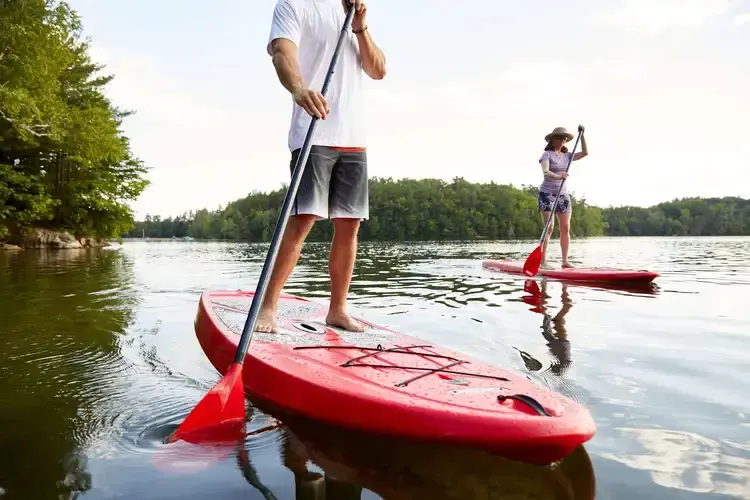 Paddle Boarding at Miraval Berkshires, the perfect driving-distance wellness escape for a 2026 summer reset.