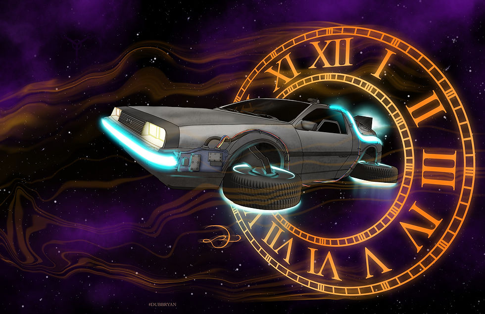 Back to the Future Delorean