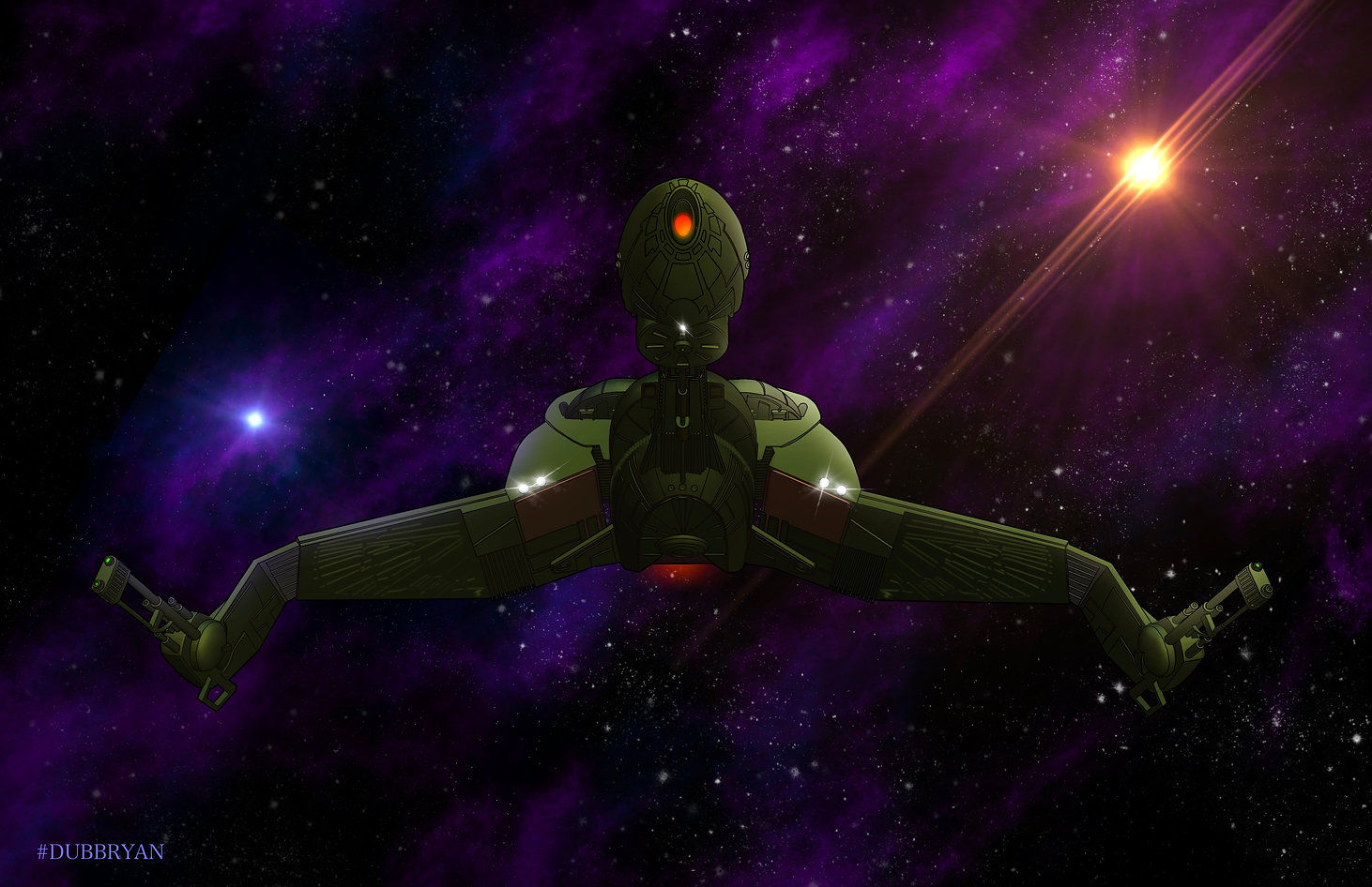 Klingon Bird of Prey IKS Buruk