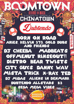 Boomtown 2017 (chinatown) DUBTENDO - Lineup