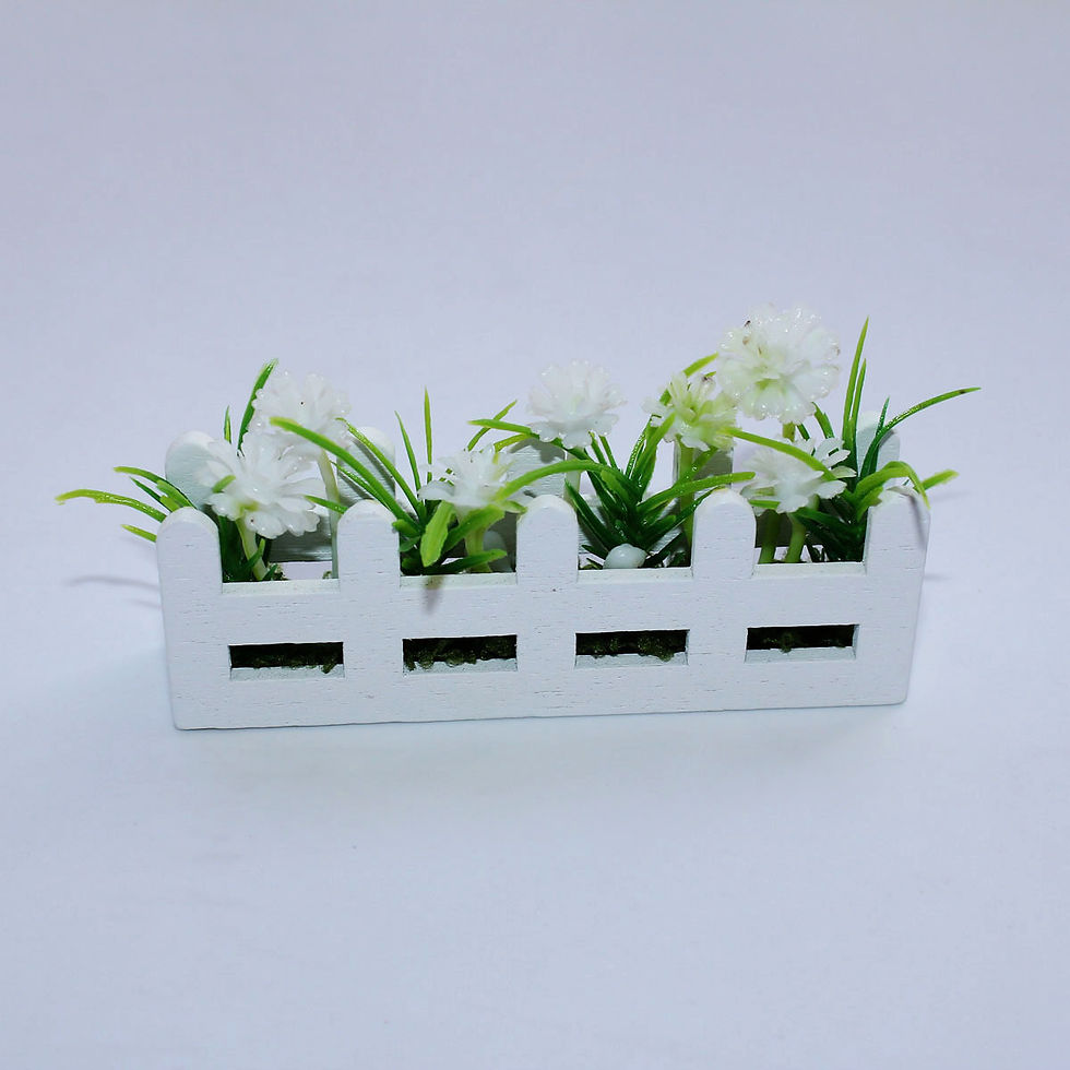 Thumbnail: Miniature Fence Flower Set