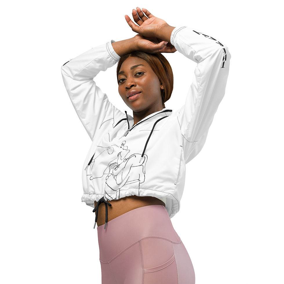 Thumbnail: Women’s cropped windbreaker