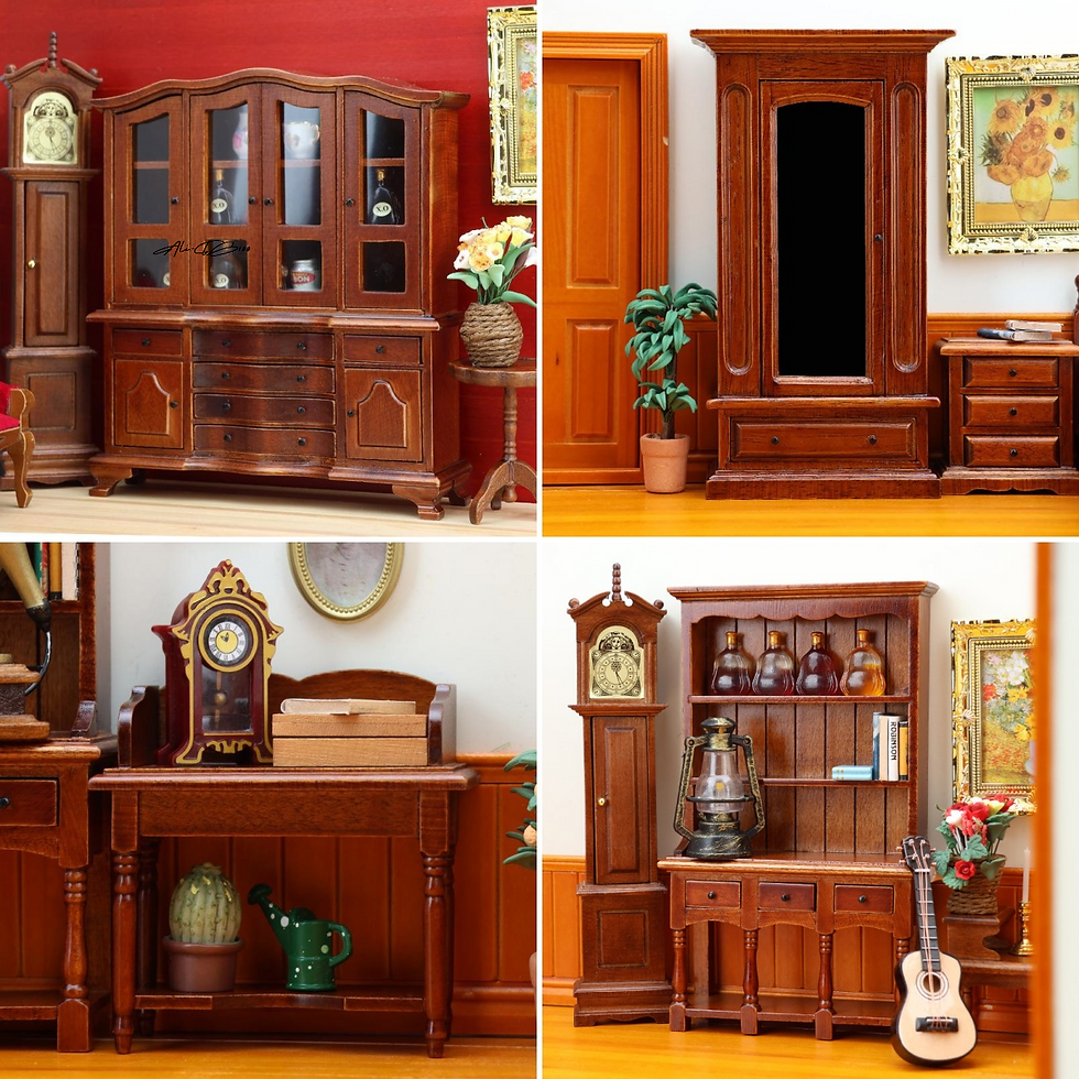 Thumbnail: Miniature Wooden Handicrafts