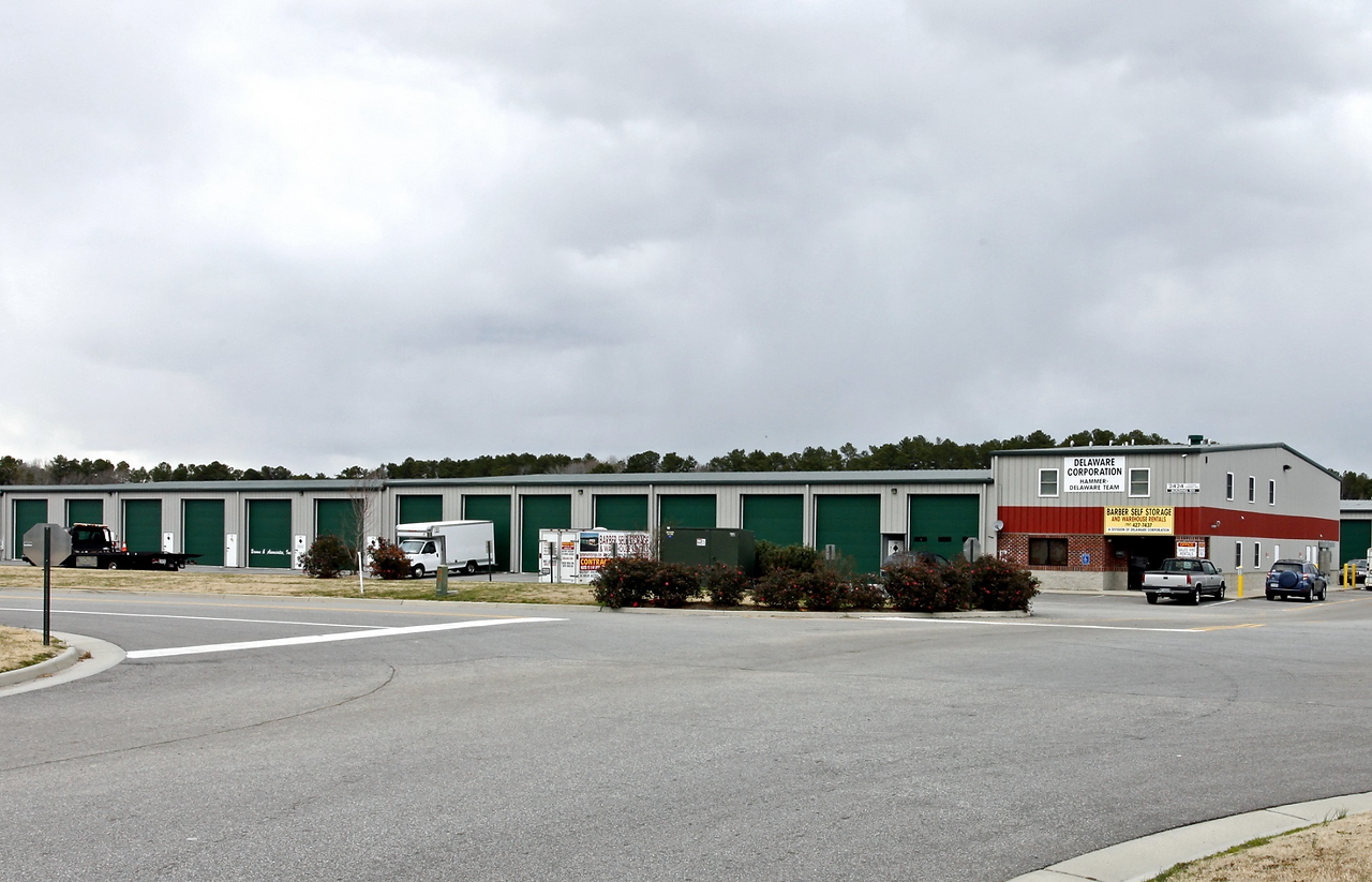 RV storage profitability example with covered premium bays and secure self storage facility layout for higher rental income.