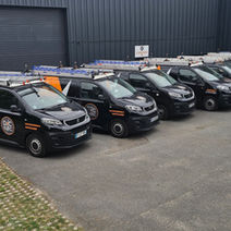 Habillage véhicule utilitaire avec impression personnalisée à Lille