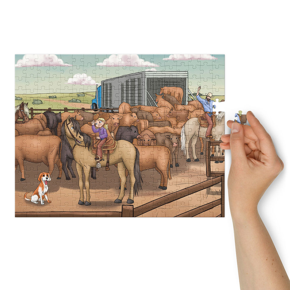 Thumbnail: Slow Start Jigsaw Puzzle with Tin