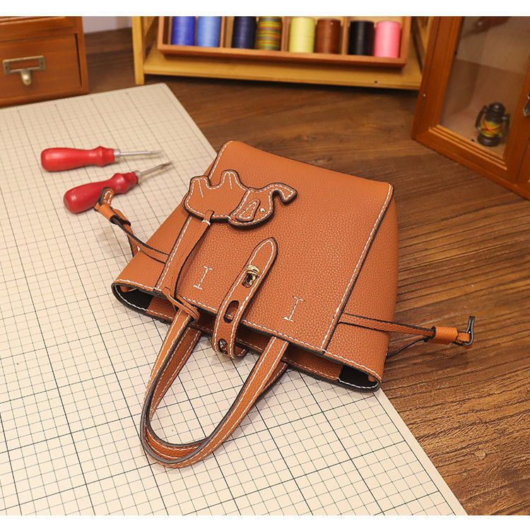 Miniature : Kit sac DIY Sacoche "Bombay" - Marron