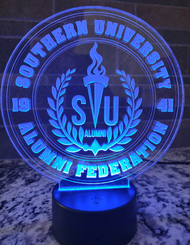 Southern University Alumni Federation LED Desk Light | Blingin' Tees ...