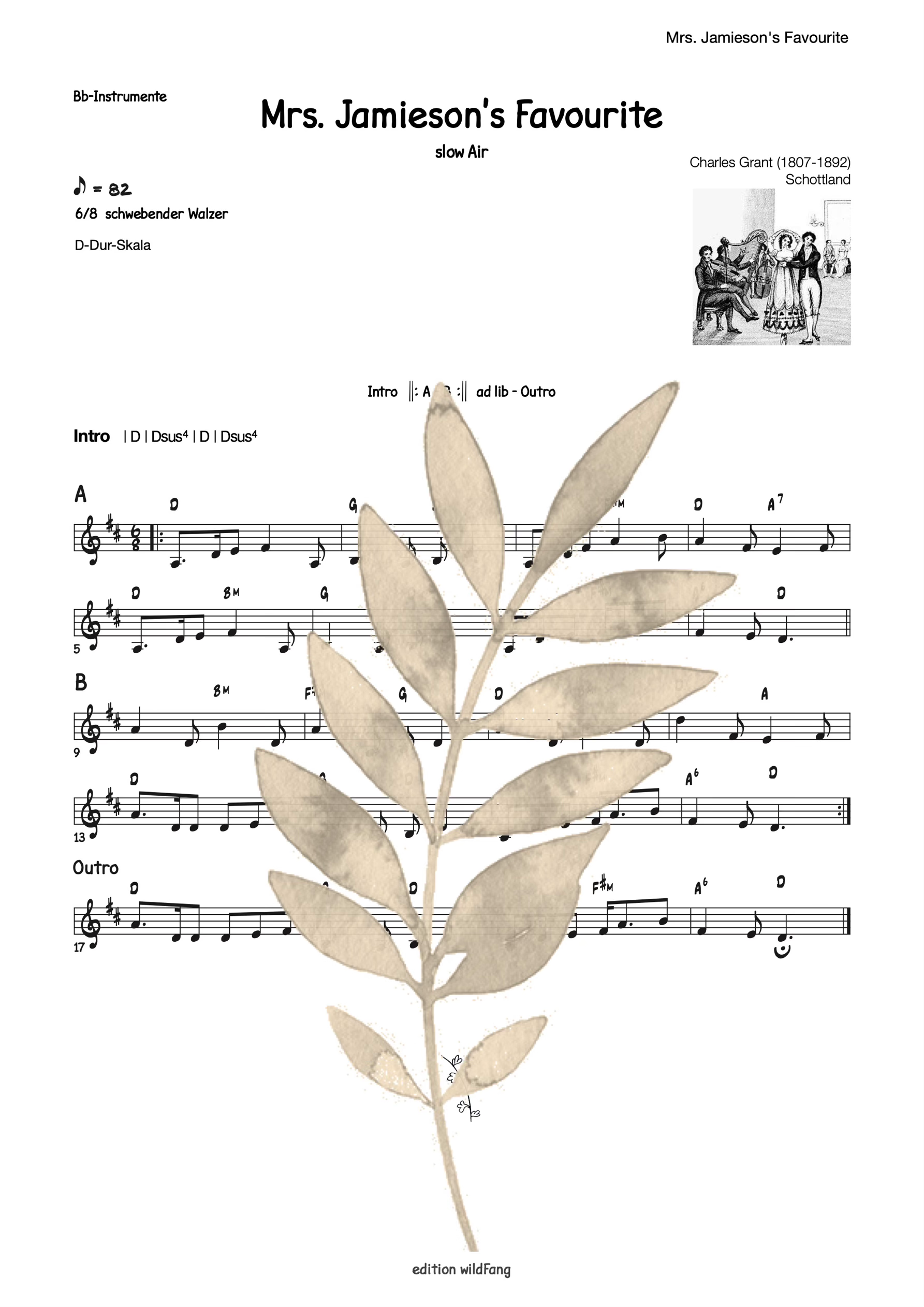 Mrs. Jamieson's Favourite (C) (Bb-Instr.)