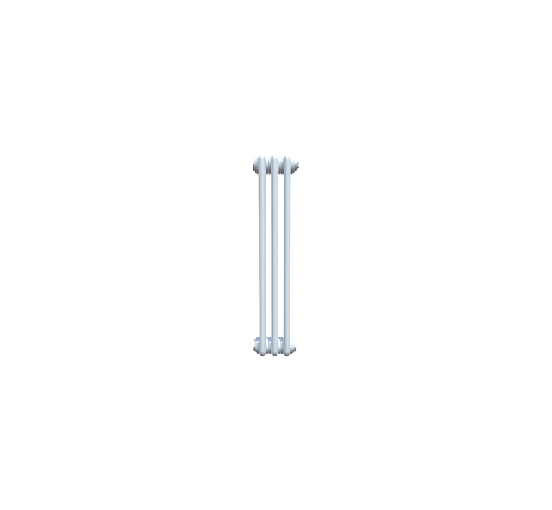 Leoni Iconic 2 Column 750 x 161 (531 BTU's) White