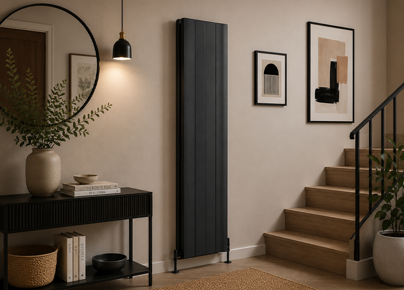 Thumbnail: Mazzini 1780 x 490 (4606 BTU's) Flat Anthracite