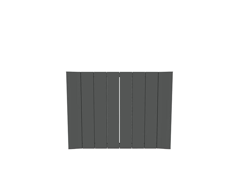 Mazzini 580 x 775 (2798 BTU's) Flat Anthracite