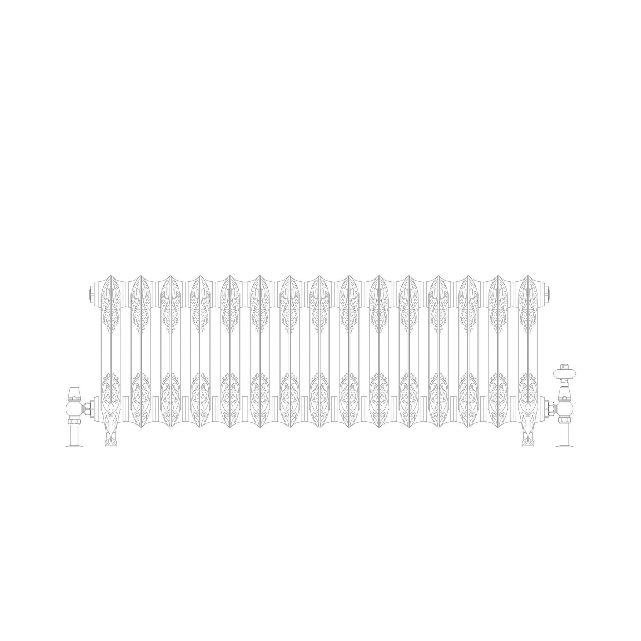 Malvern 2 Column 514 x 1164 (5625 BTU's)