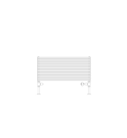 Renata Single Horizontal 600 x 900 (2341 BTU's) | Radiators Direct