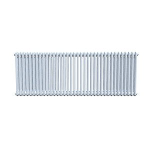 3D render of a column radiator