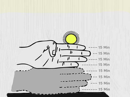 Estimar la luz del día restante utilizando el sol