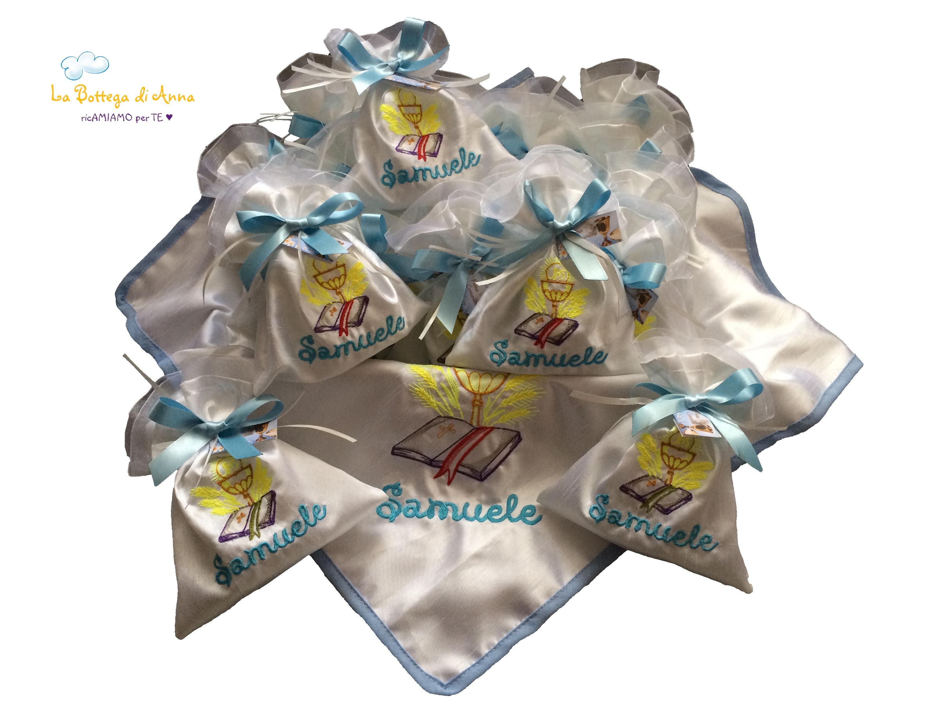 SACCHETTO SEGNAPOSTO Prima Comunione