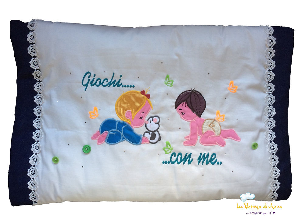 Miniatura: COPERTA Jeans & cotone