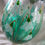 Thumbnail: Large curved 'Snowdrops' Hand Painted, Craft Ale/Beer Glass