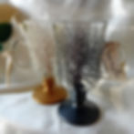 Thumbnail: 'Winter Birch' Hand Painted, Irish Coffee Mug (Footed)