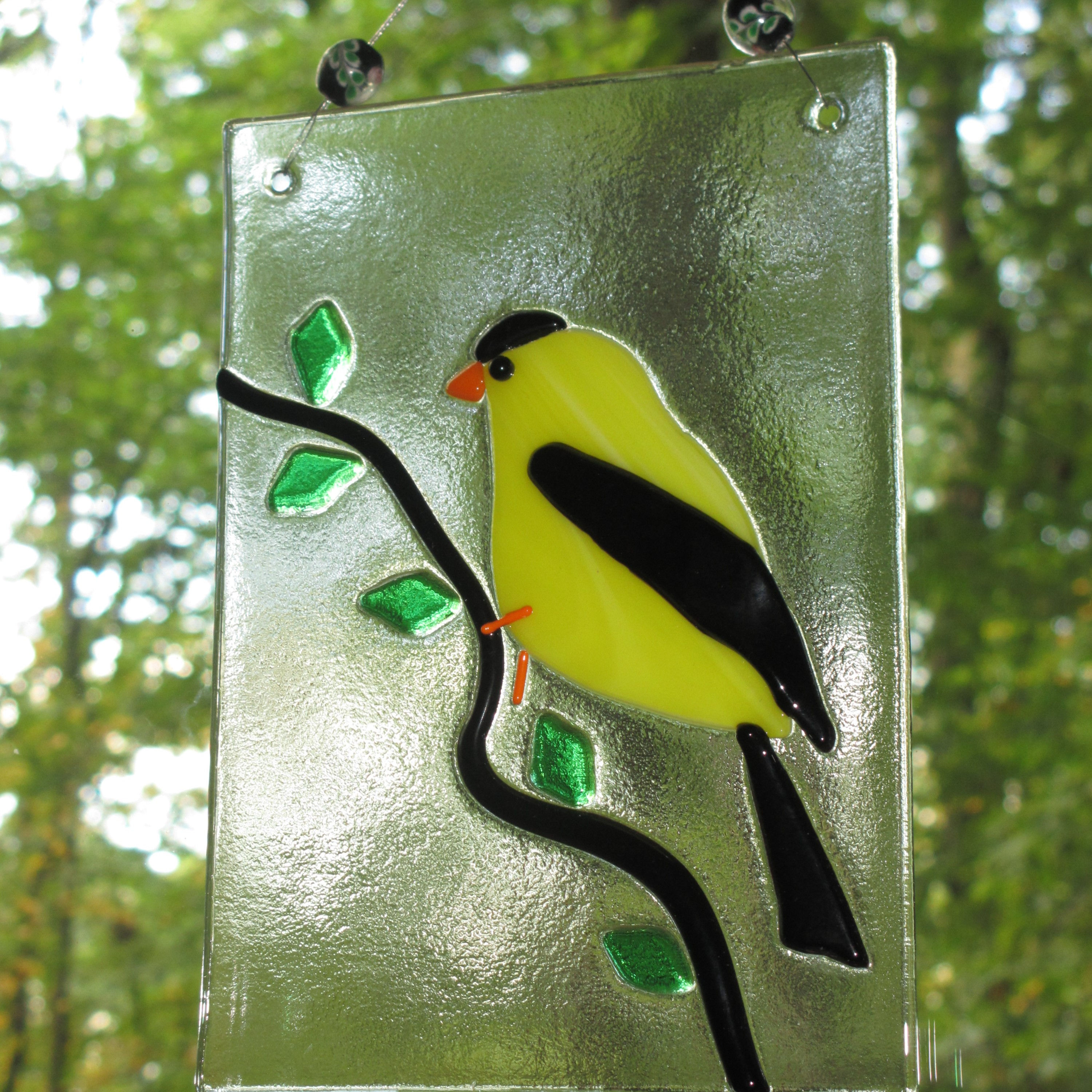 Goldfinch Suncatcher - GF