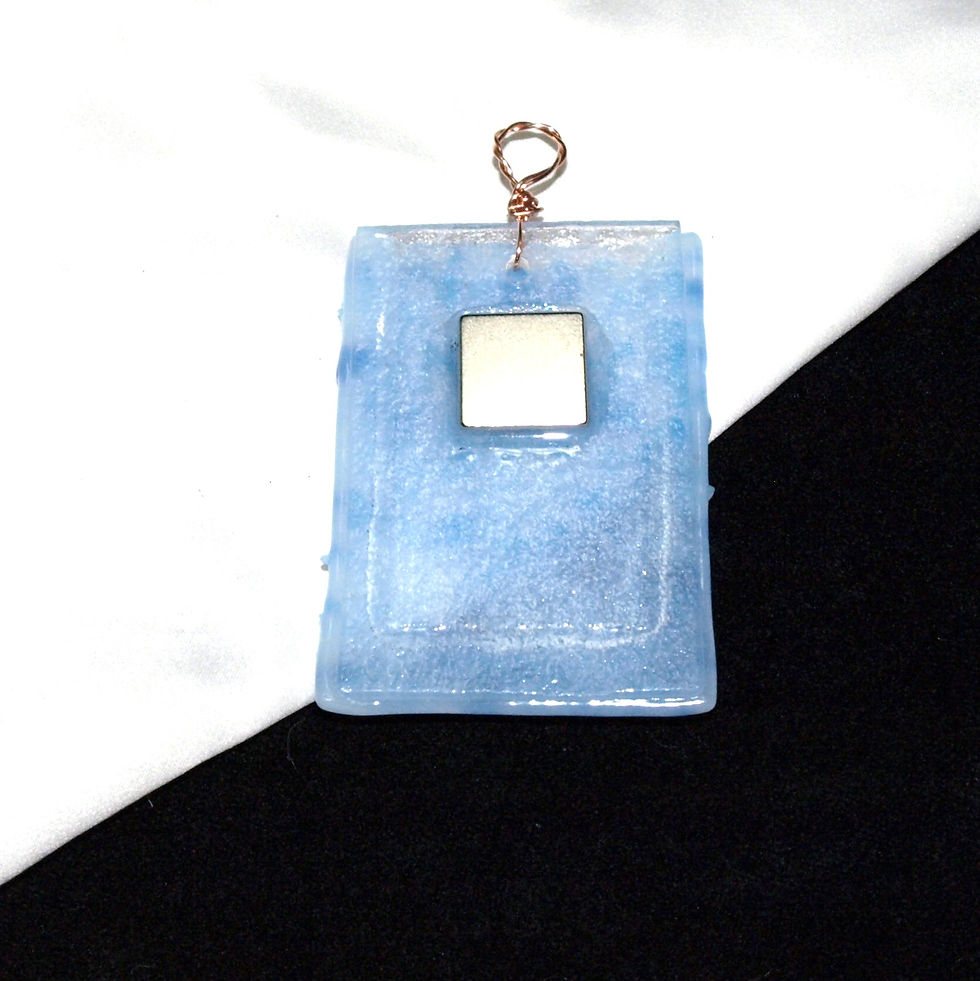 Thumbnail: Mixed Blues Sprinkles Mini-vase - MBM