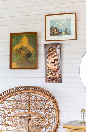 artwork on the Seatons walls