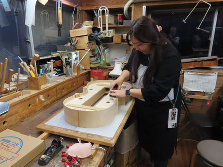 田中さんのドメニコ・モンタニアーナ”スリーピング・ビューテイ～”制作記１３