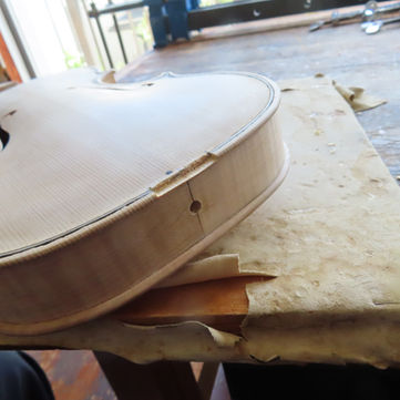 小川さんのグアルネリ・デルジェス ヴァイオリン ”ALARD"制作記37