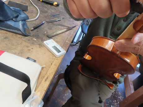 丸岡さんの”カルロ・ジュゼッペ・テストーレ”制作記５９”音出し編　　　　　