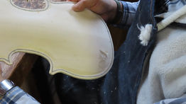 斉藤さんのストラディヴァリ”MESSIA"制作記36