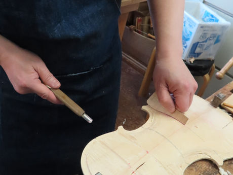 游さんのストラディヴァリ”MESSIA"制作記１１