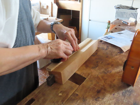 小川さんのグアルネリ・デルジェス”ALARD"制作記25