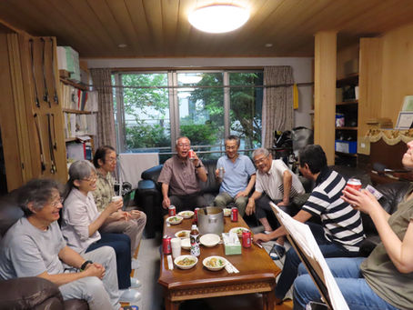 ターヘー楽団の暑気払い