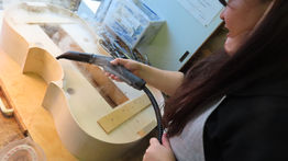 田中さんの”スリーピング、ビューテイー”制作記12