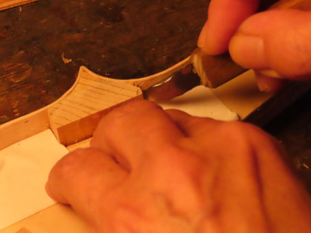 小川さんのストラディヴァリ”ALARD"制作記10