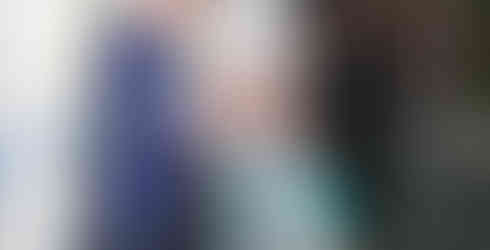 Blasters receiving their medal