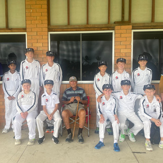 U13 Stimpson team with their Life Member namesake Kevin Stimpson