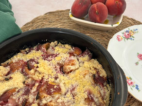 Crumble aux abricots