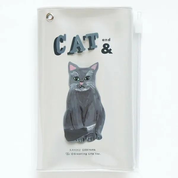 Thumbnail: SODEYAMA Kahoko TIDY Chisachi Pouch - Wallet Size - Greeting Life