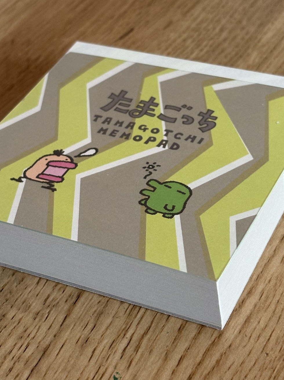 Thumbnail: Tamagotchi Memo Pad Tomodachi - 30 sheets -Limited!