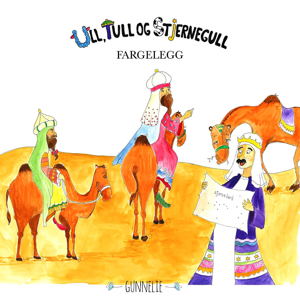 Miniatyrbilde: Fargeleggingsbok