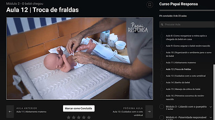 Captura de tela da plataforma