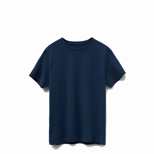 Navy - American Grown Supima® 100% Cotton 6oz T-Shirt | Dolcevita