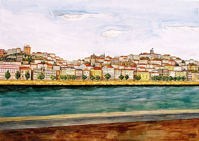  Coimbra aguarela